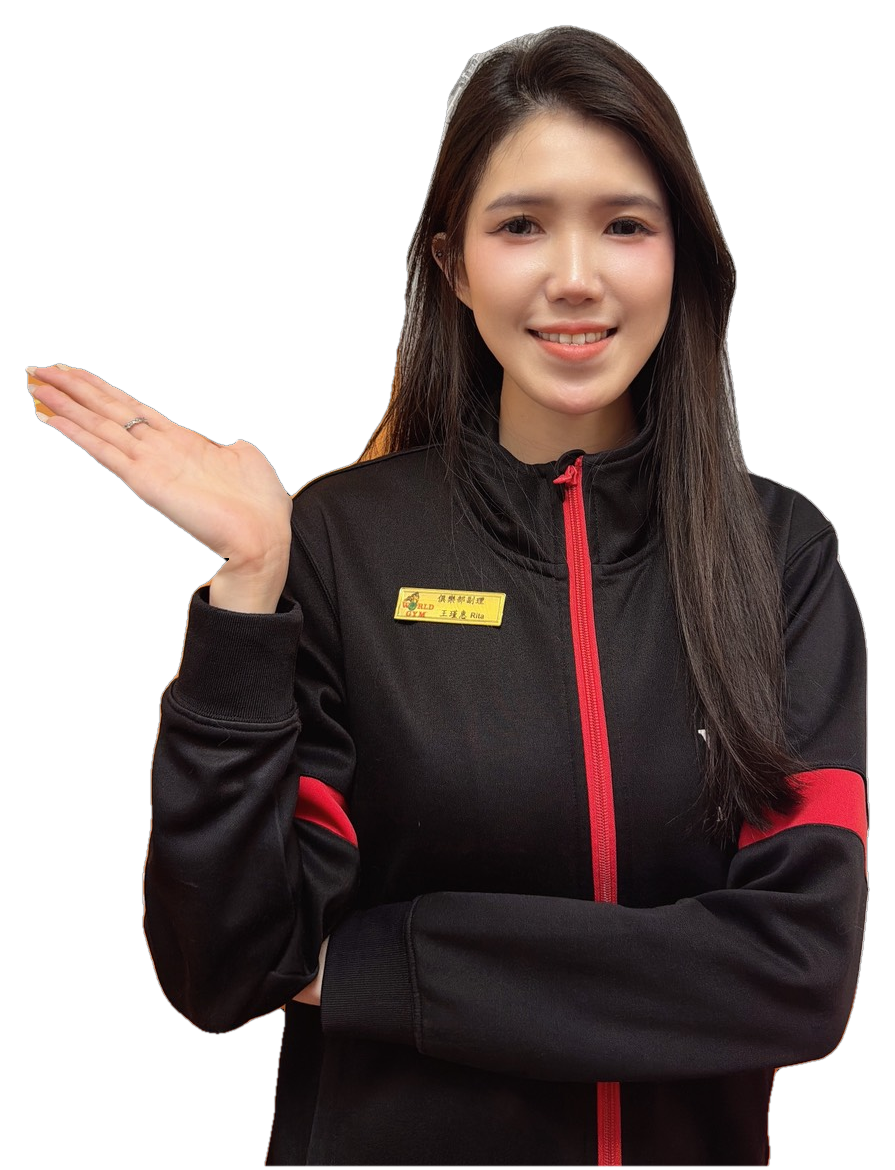 World Gym 會籍顧問 Rita